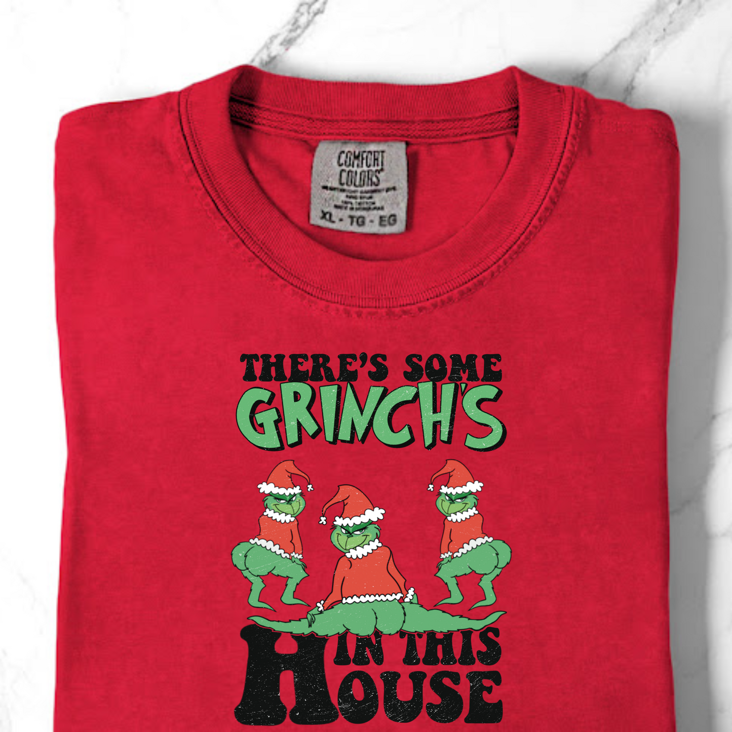 Comfort Colors Theres Some Green Guys In This House TShirt