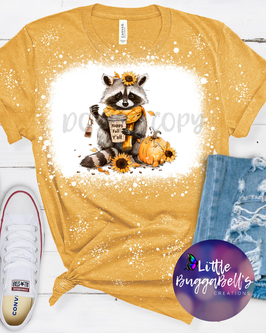 Fall Raccoon TShirt