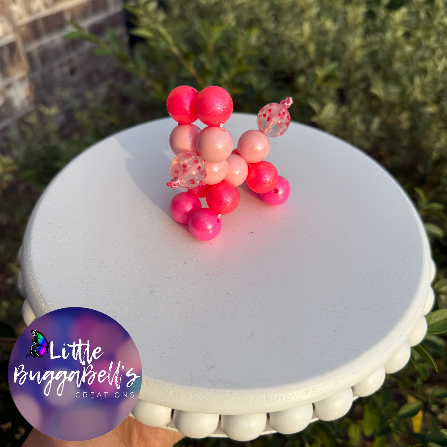 Silicone Bead Balloon Dogs Desk Buddy READ DESCRIPTION