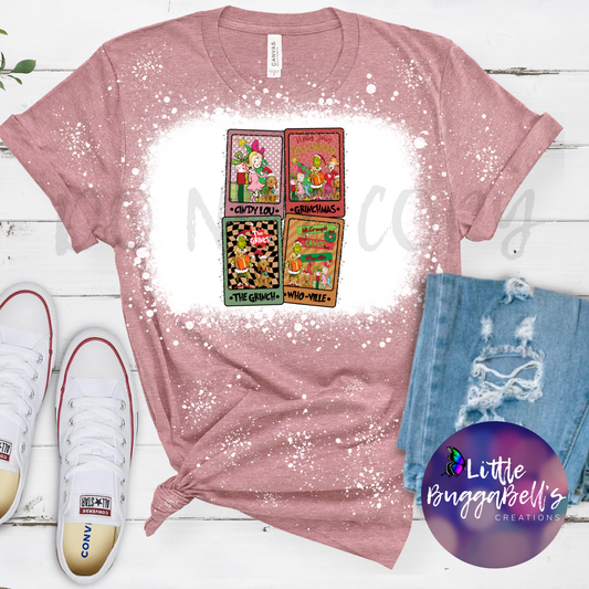 Grinch Tarot Cards T-Shirt