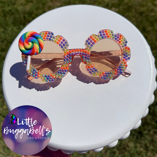 OOAK Rainbow Lollipop Sunnies