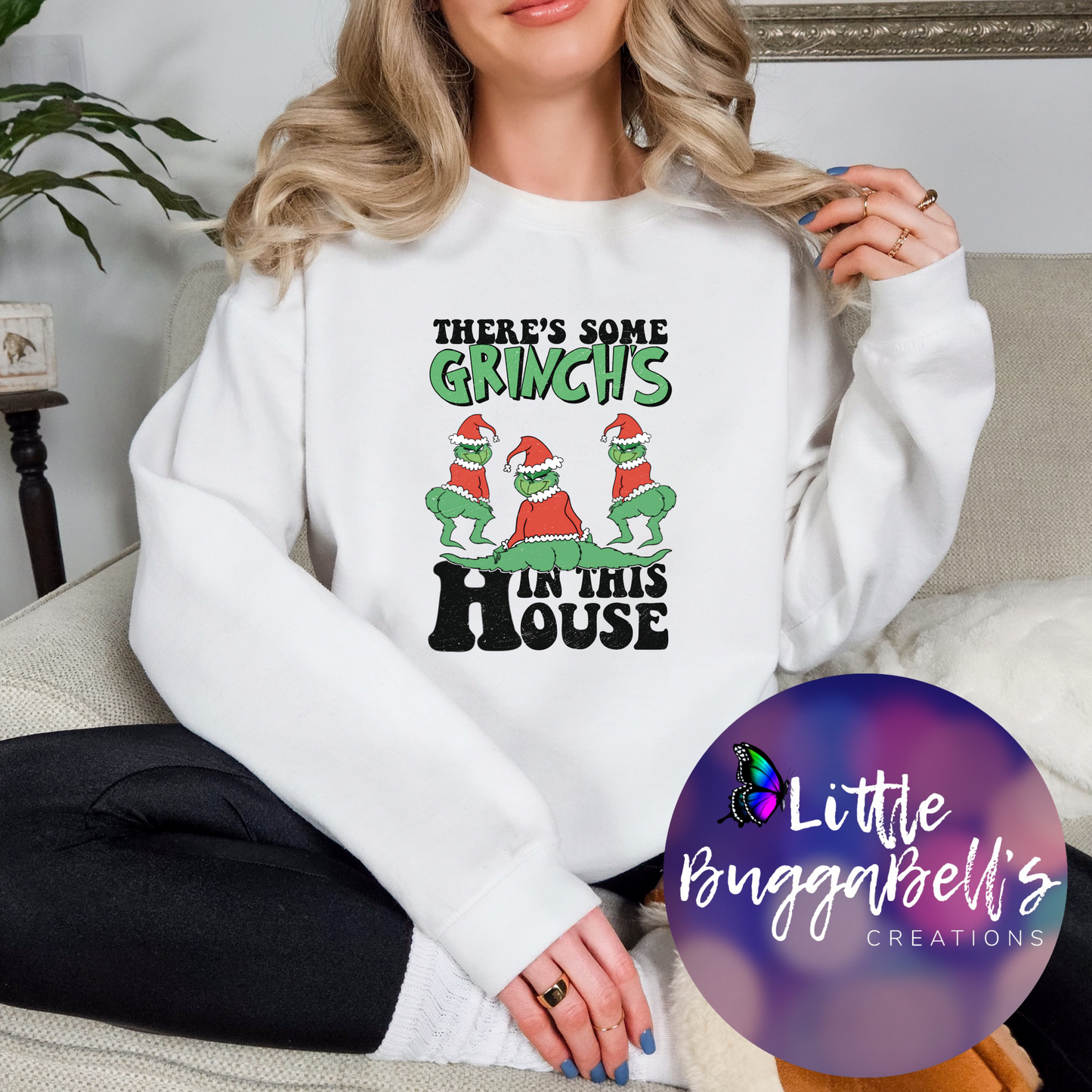 There’s Some Green Guys in this House Sweater