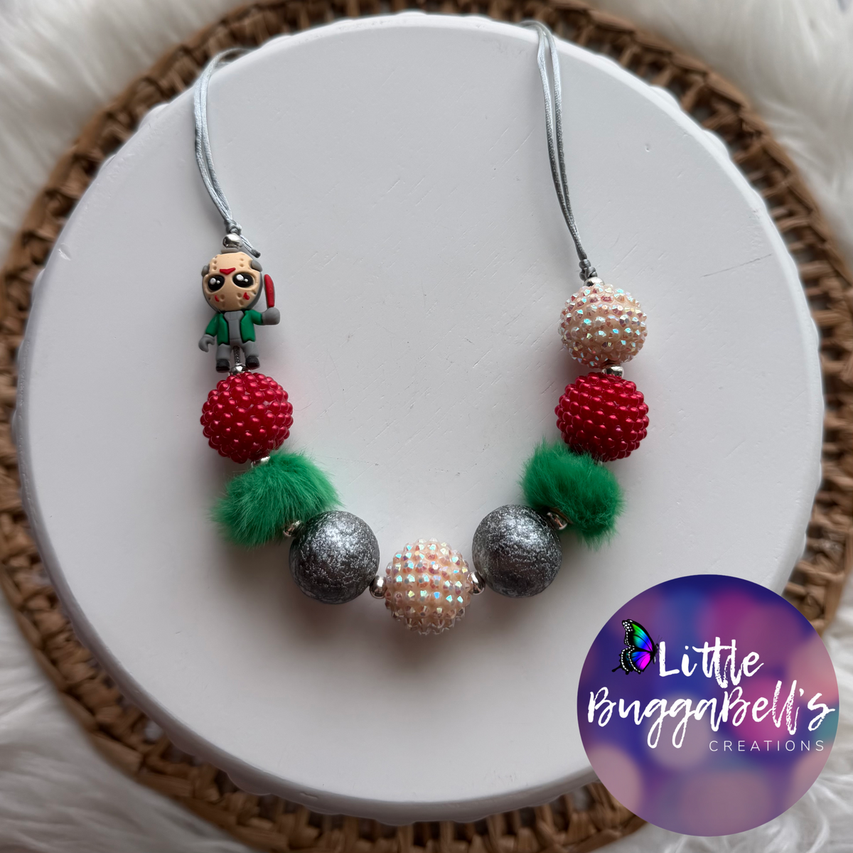 Jason Adjustable Bubblegum Necklaces