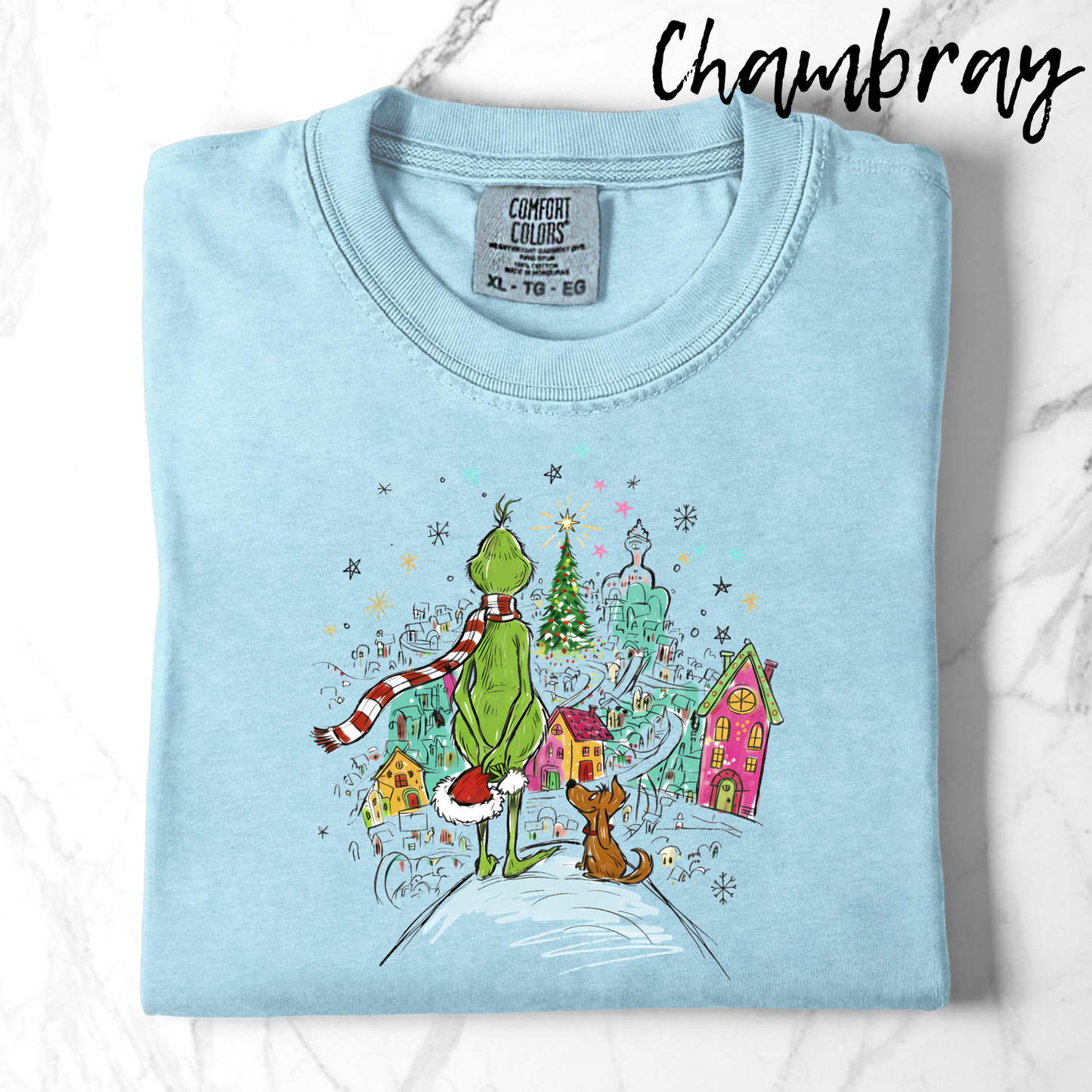 Comfort Colors Max and Green Guy TShirt