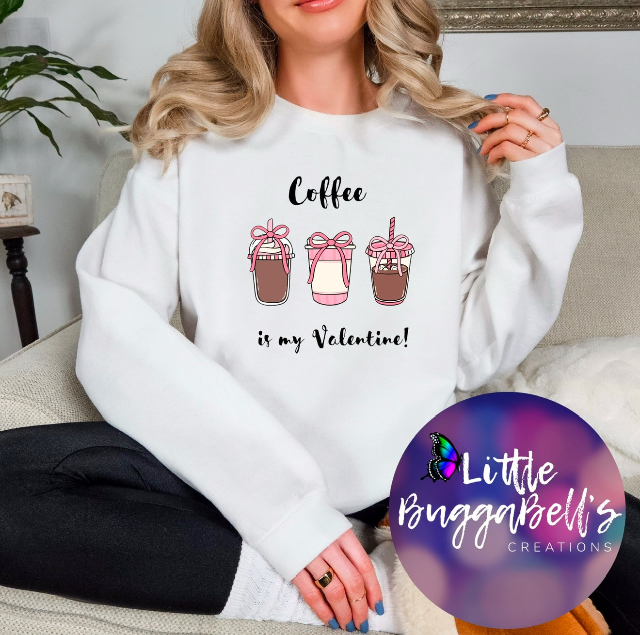 Coffee is my Valentine Sweater