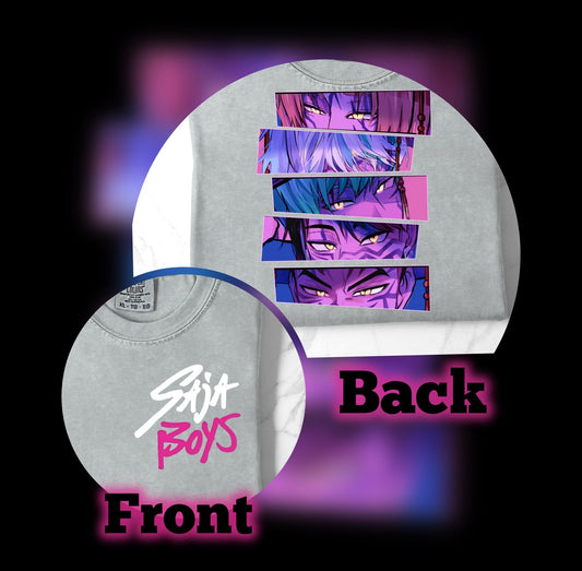 Comfort Colors K-Pop Demon Hunters Saja Boys Demon Form Shirt