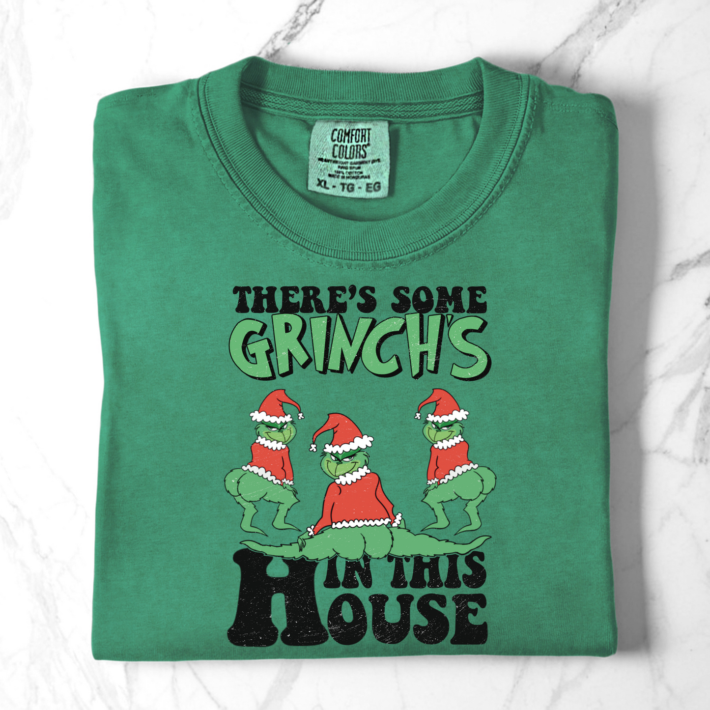 Comfort Colors Theres Some Green Guys In This House TShirt