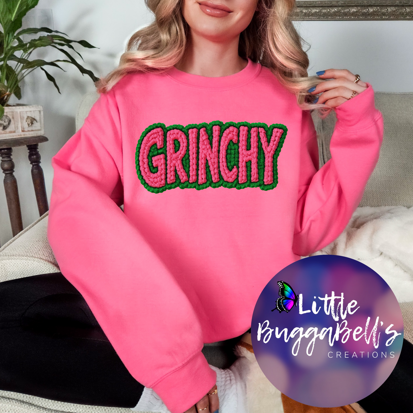 Crochet Green Guy Sweater