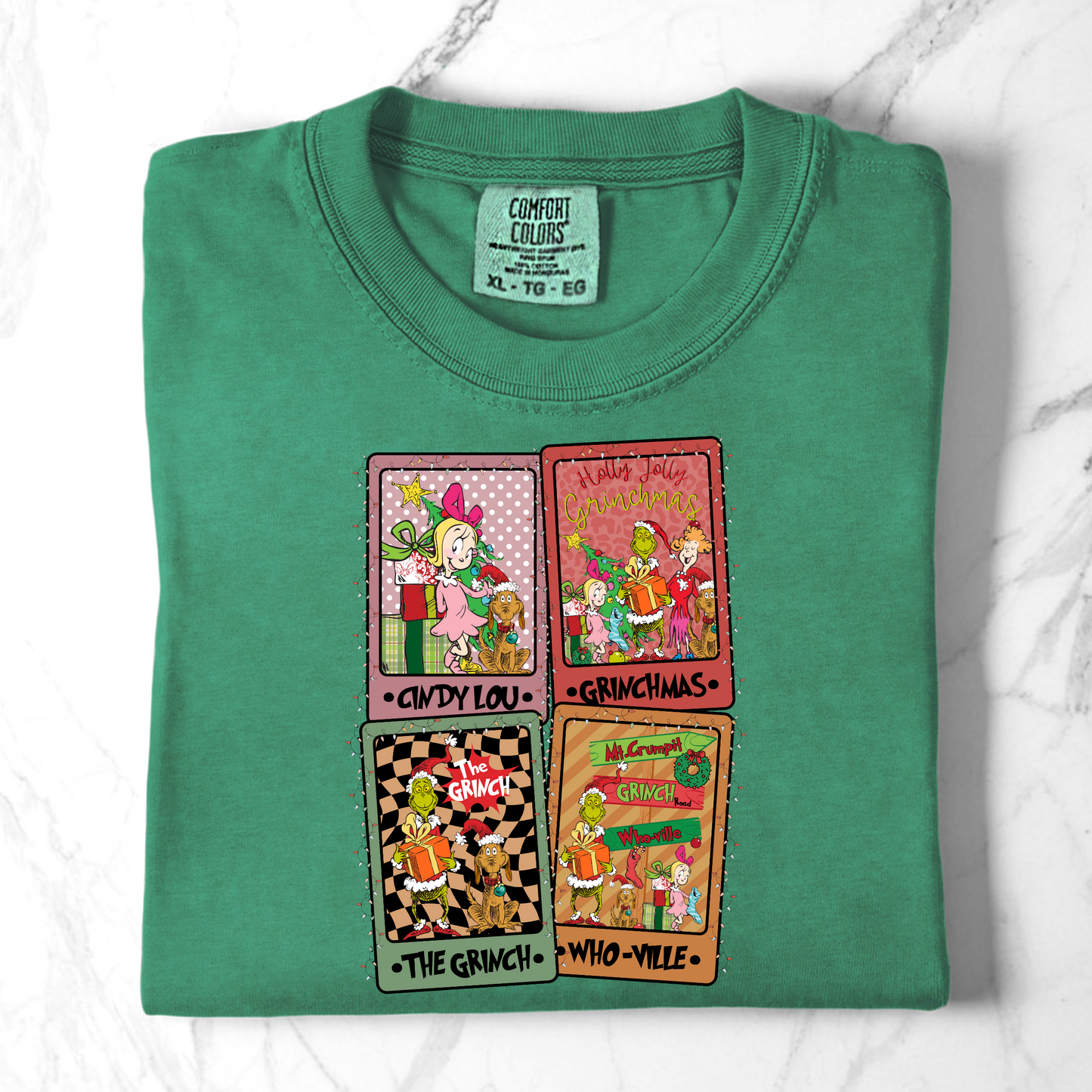 Comfort Colors Tarot Green Guy TShirt