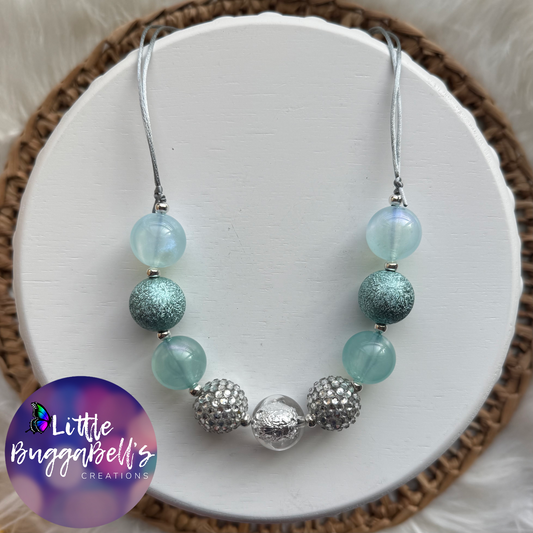 Blue Brat Bubblegum Adjustable Necklace