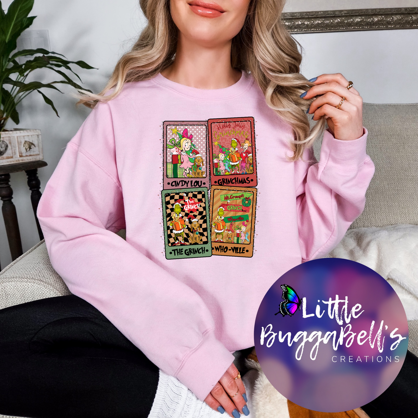 Tarot Green Guy Sweater