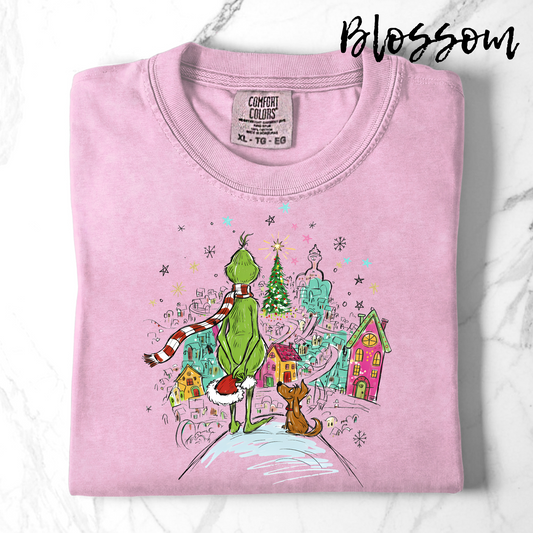 Comfort Colors Max and Green Guy TShirt