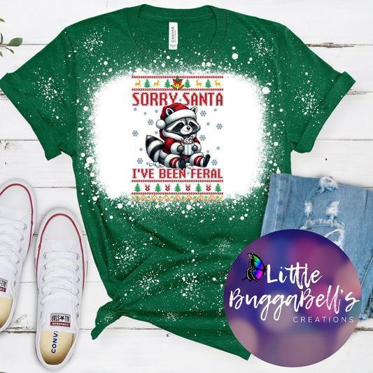 Santa I’m Feral TShirt