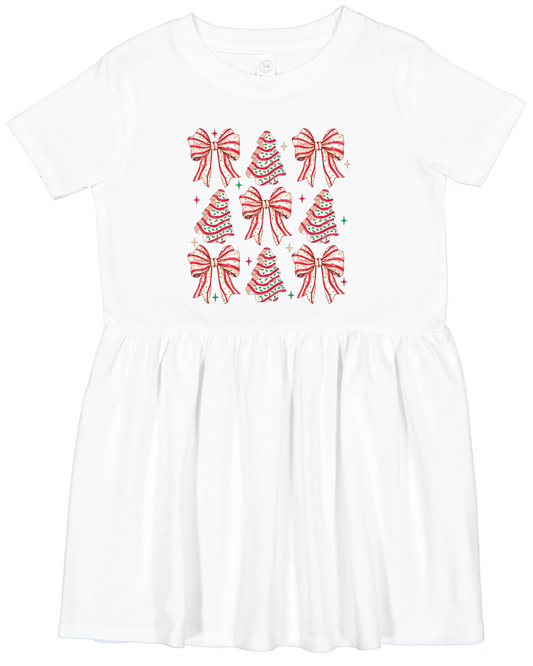 Toddler Debbie Tree Cake Coquette Shirt and Dress