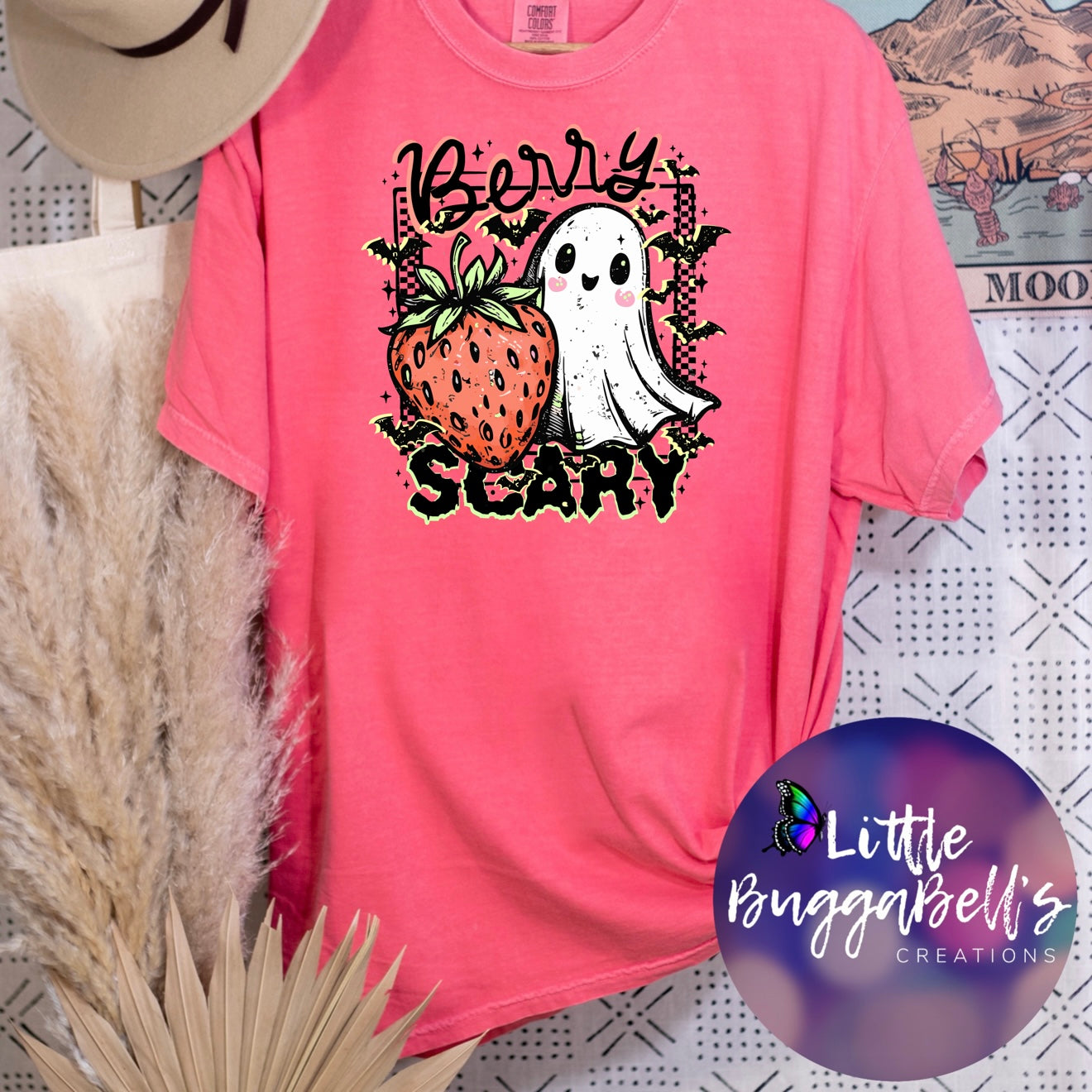 Youth Comfort Colors Berry Scary Shirts