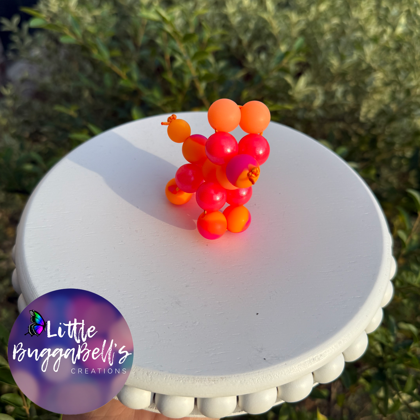 Silicone Bead Balloon Dogs Desk Buddy READ DESCRIPTION