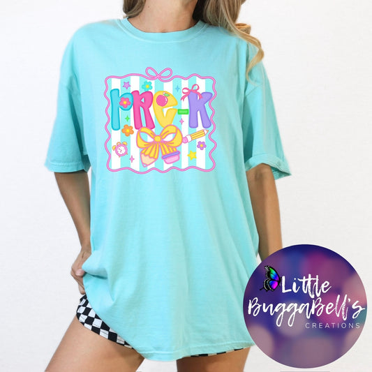 Grade Shirt Comfort Colors INCLUDE GRADE LEVEL IN NOTES HIGHEST IS 5TH GRADE