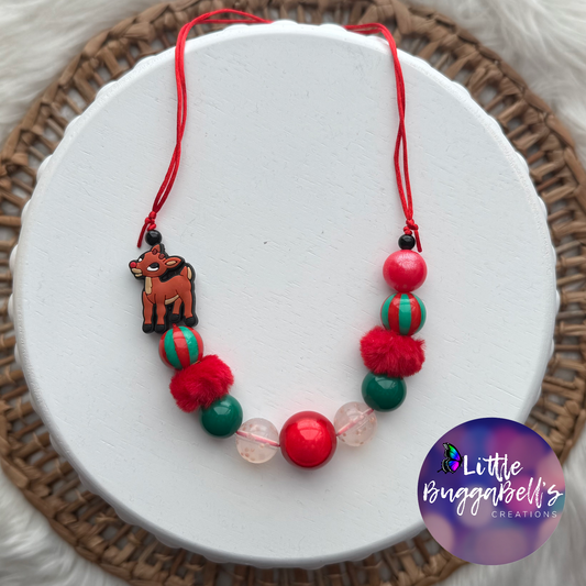 Rudolph’s Red Nose “Almost Bitty” Adjustable Necklace