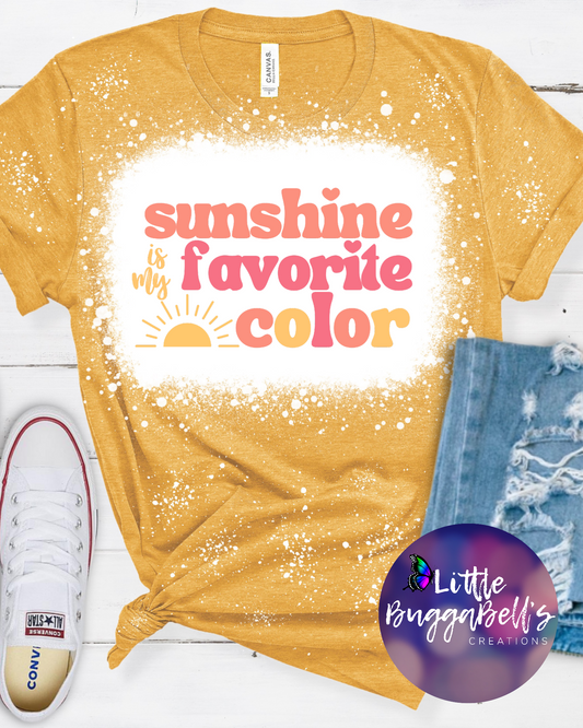 Sunshine is my Favorite Color TShirt