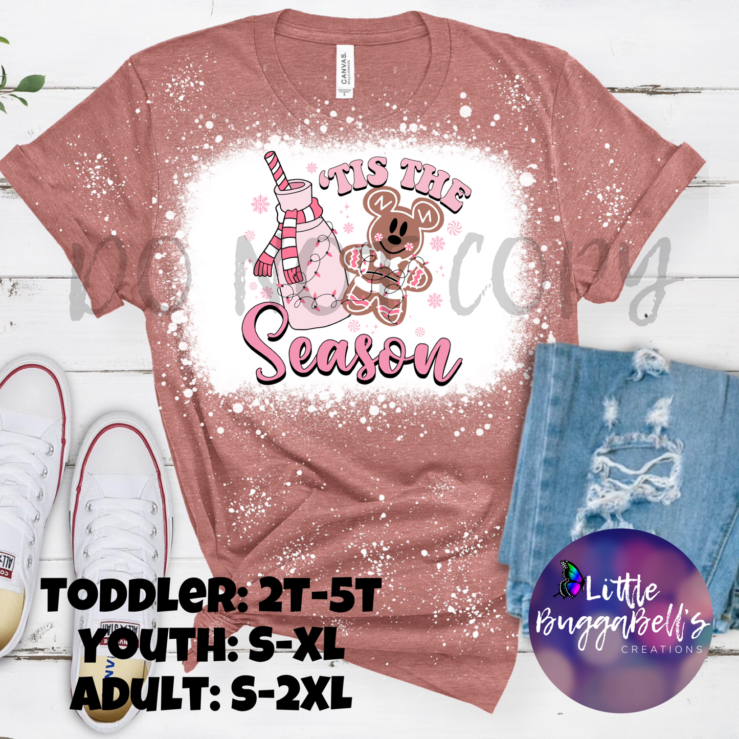 Pink Mouse Gingerbread Tees