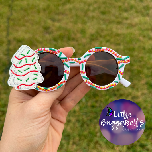 Little Debbie Tree Cake Feltie Sunnies