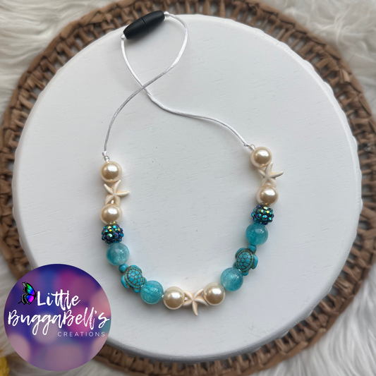 Starfish Sea Turtle Choker Necklace