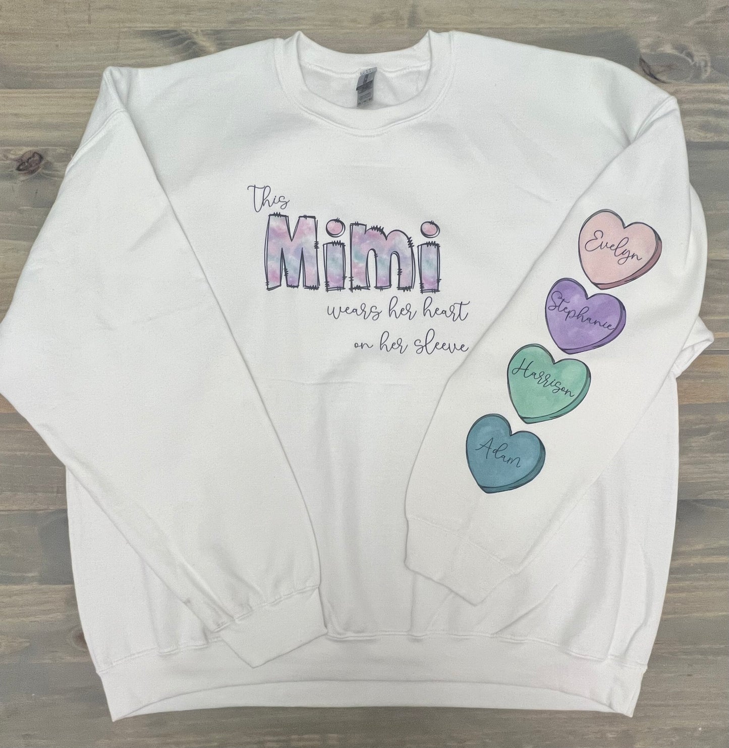 Mama Heart on Sleeve Sweater READ DESCRIPTION